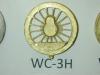 WC-03 80" PRR Modern 17 Spokes Heavy