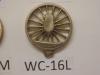 WC-16 77"-79" 17 Spokes crescent light