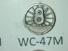 WC-47 63" 15 spoke crescent weights medium