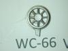 WC-66 65"-66" 14 spoke straight counter light